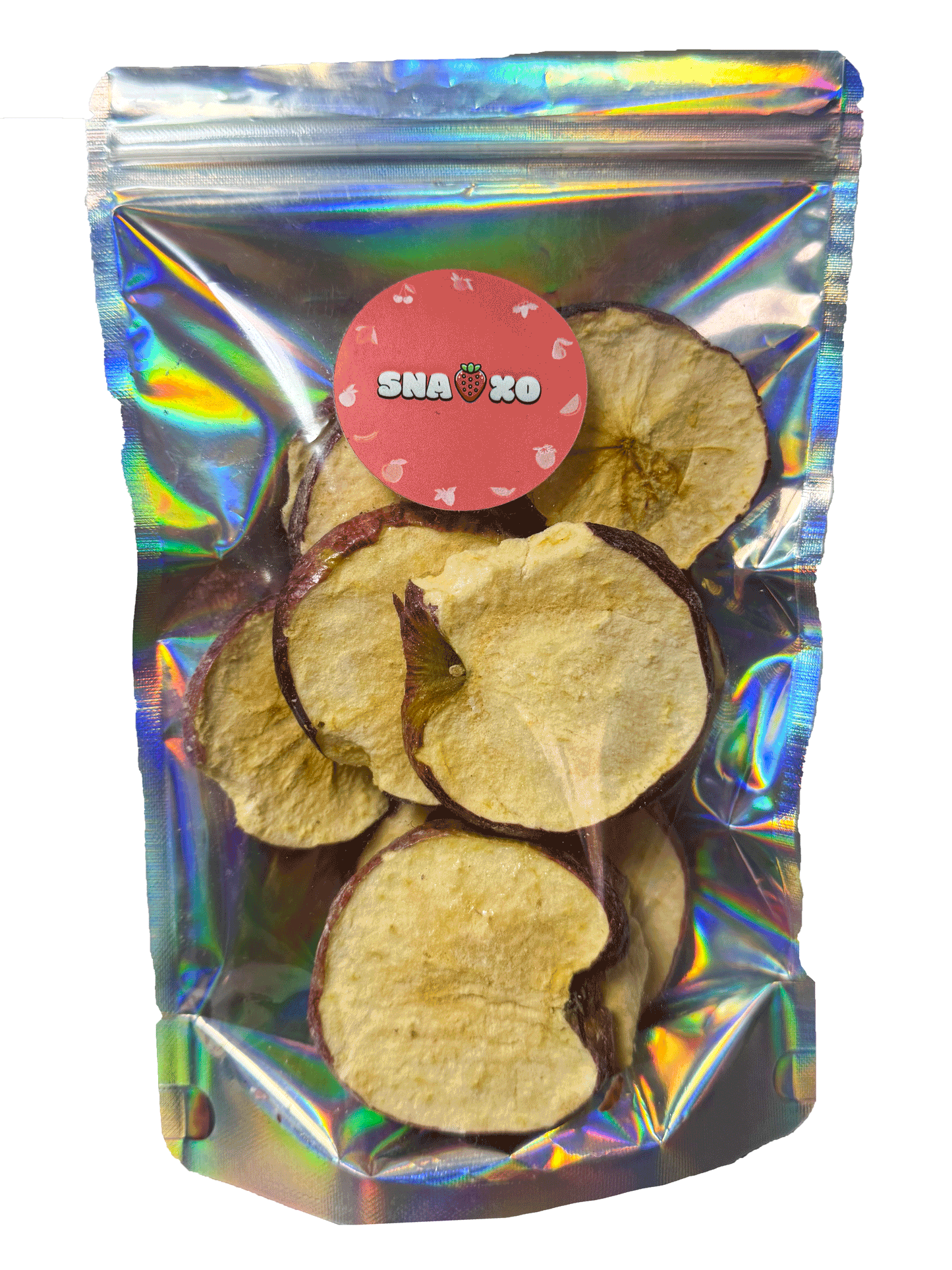 Gefriergetrockneter Apfel mit Schall (70g)